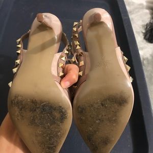 Authentic Valentino heels 100mm